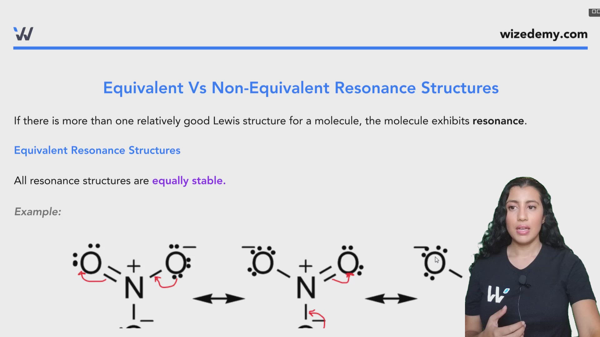 equivalent resonance structures