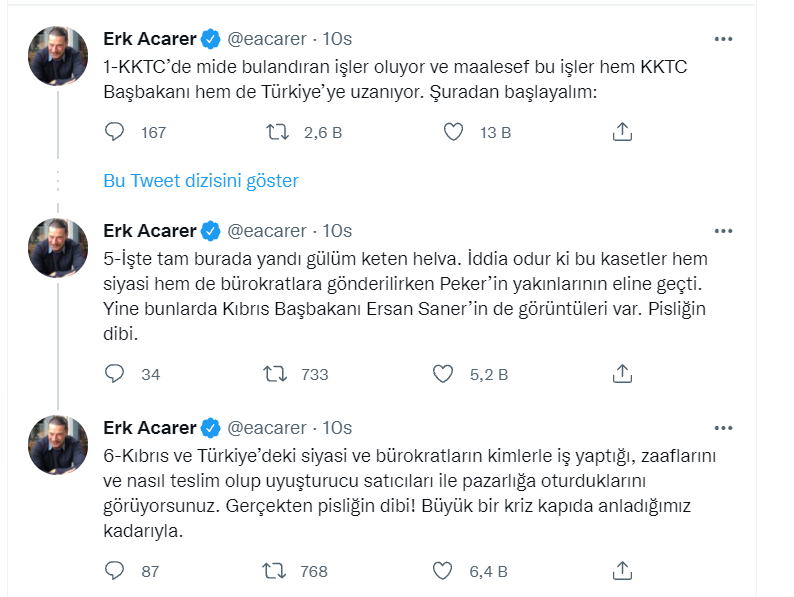 ersan saner videosu twitter