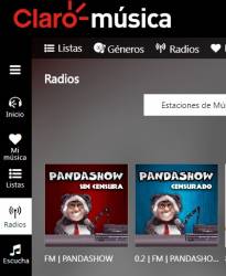 escuchar panda show online