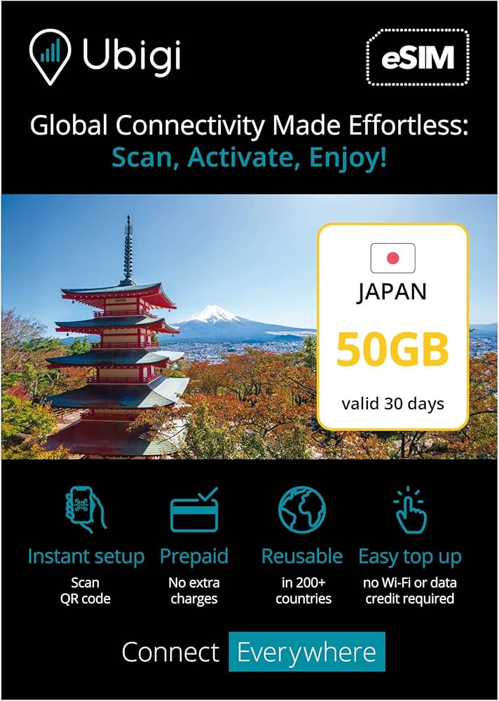 esim japan ubigi