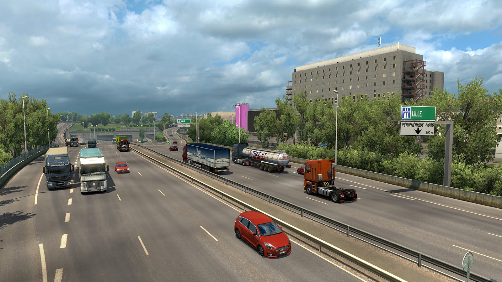 euro truck simulator 2 paris