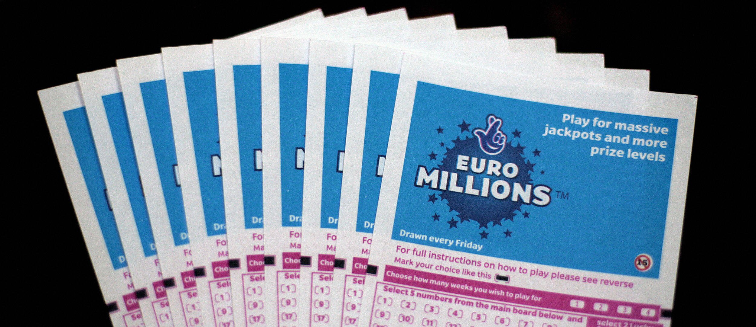 euromillions numbers how many