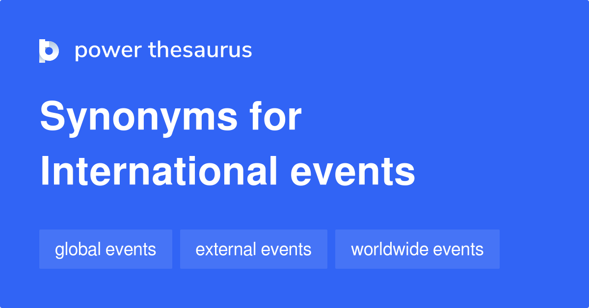 event synonym