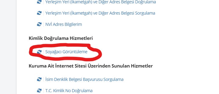 soyağacı görüntüleme