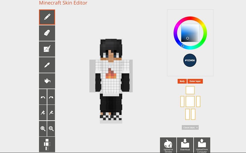 custom skin maker for minecraft