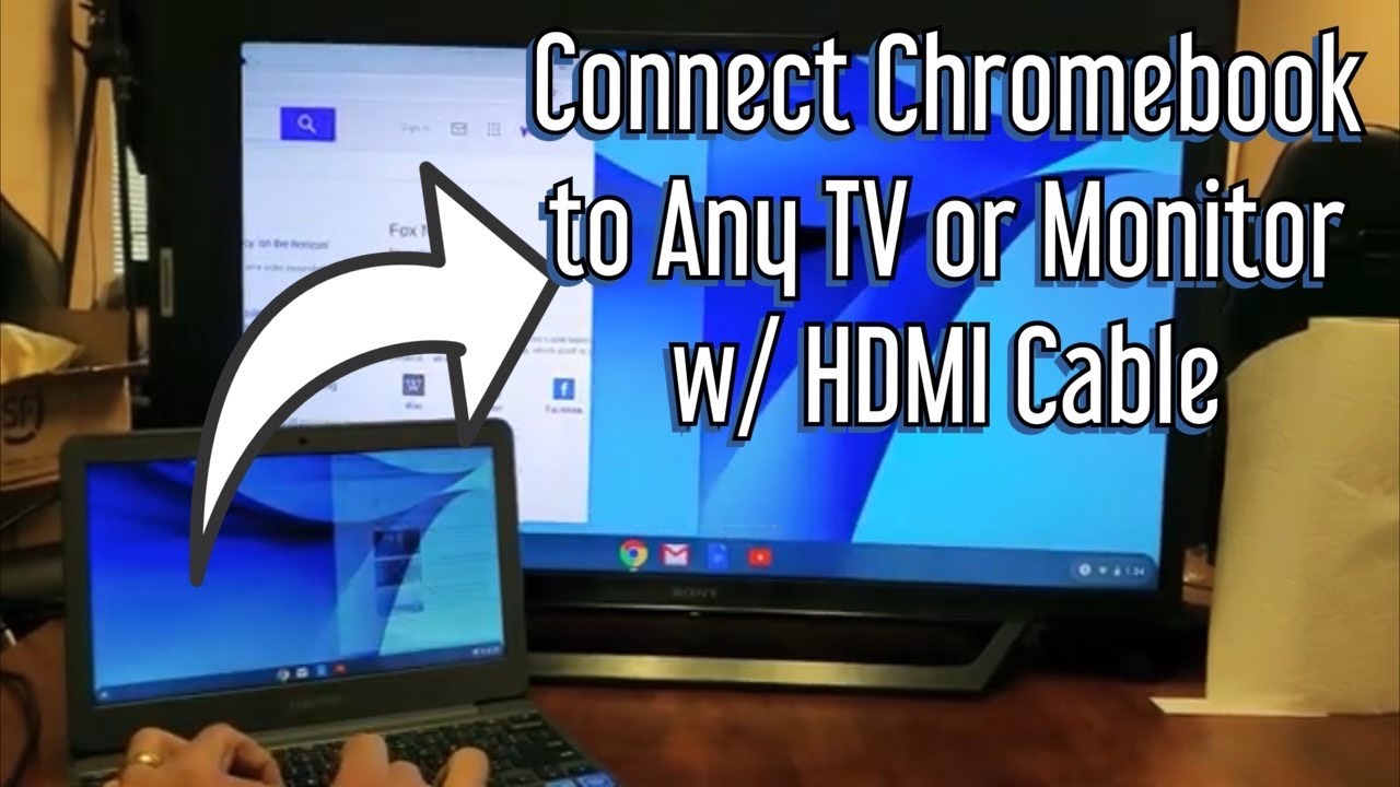 how to connect chromebook to tv with usb