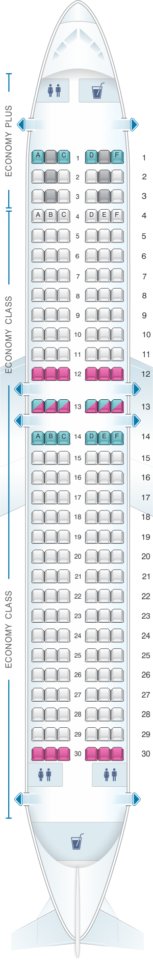 boeing 737 seat layout