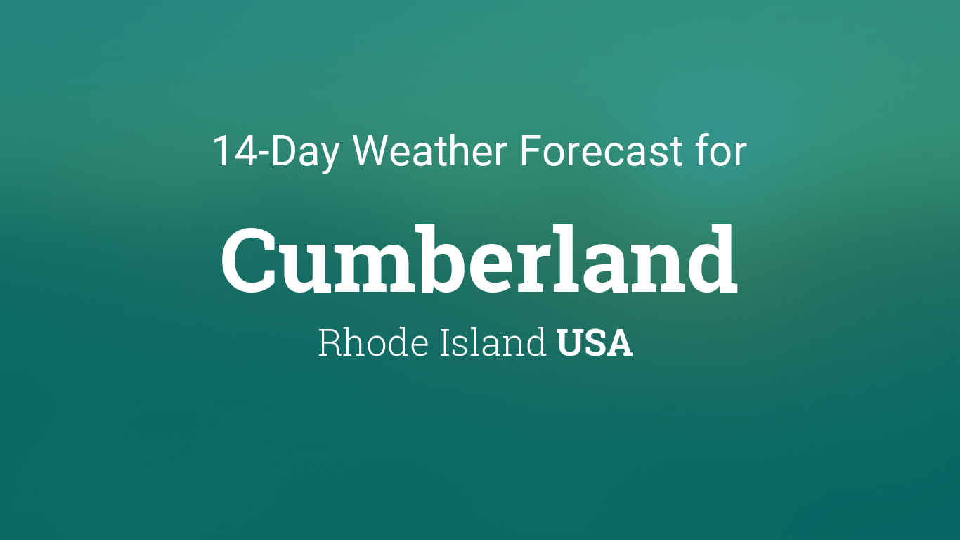 weather forecast for cumberland ri