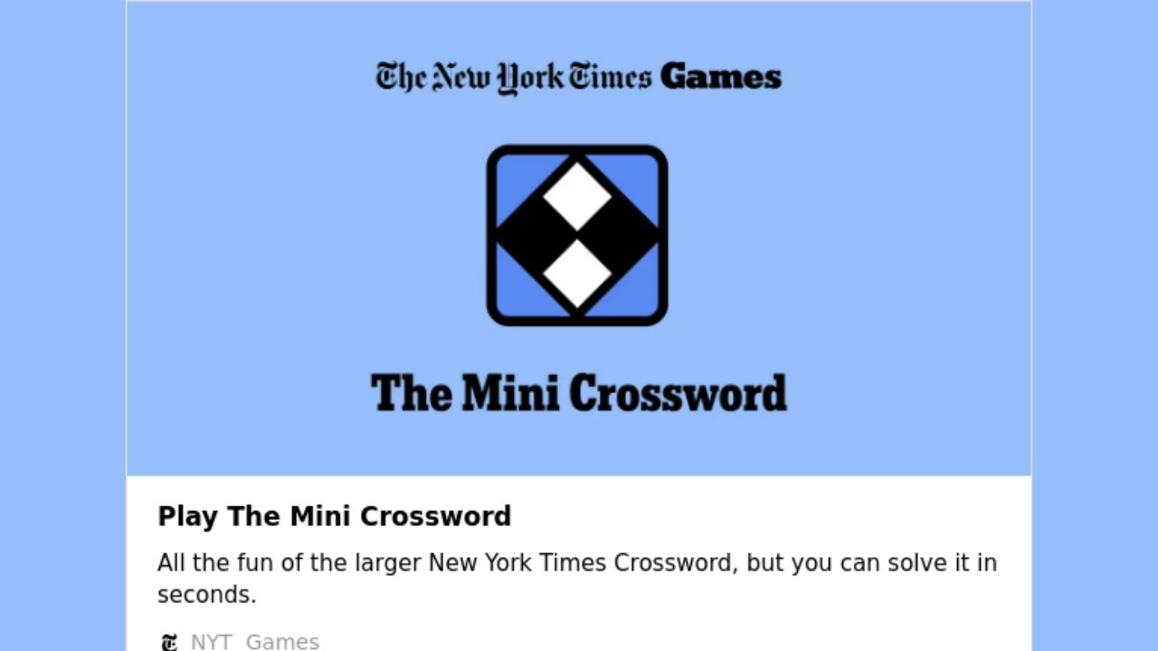 mini nyt