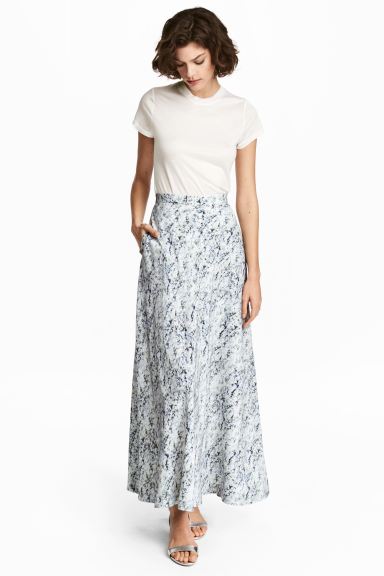 h&m long skirt