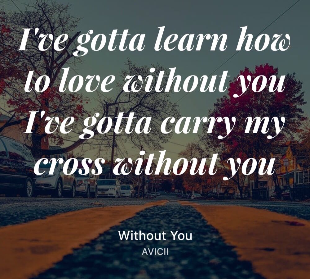 without you lyrics avicii