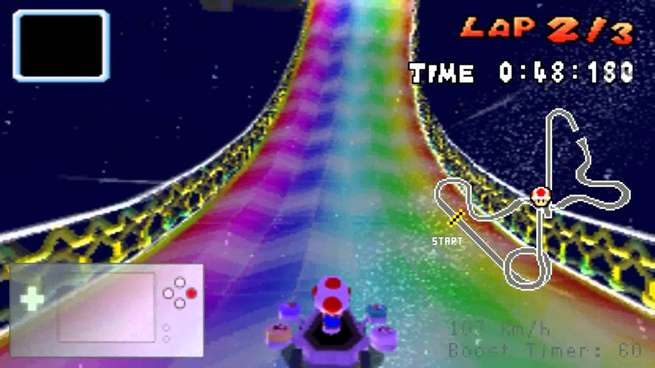 mario kart rainbow road record