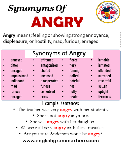 antonym for annoyed