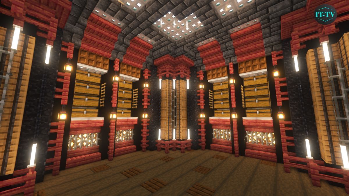 minecraft storage room design