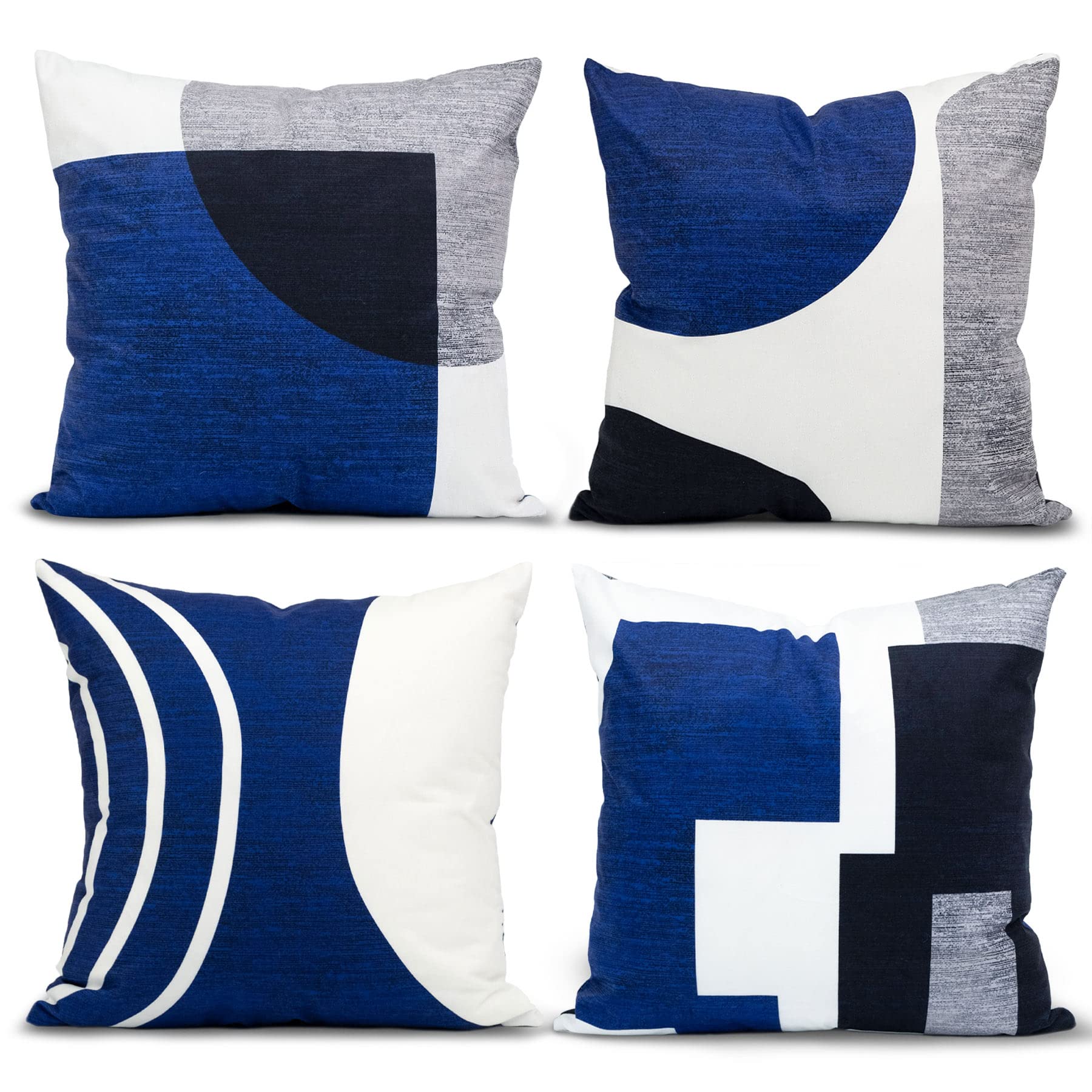 navy blue couch pillows