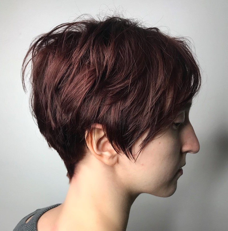 short haircuts from the back