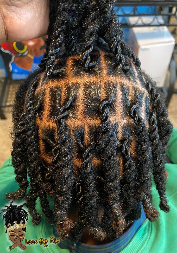 two strand dread twist