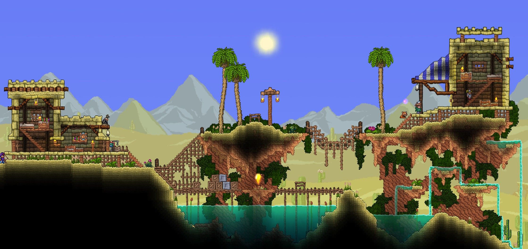 terraria desert house