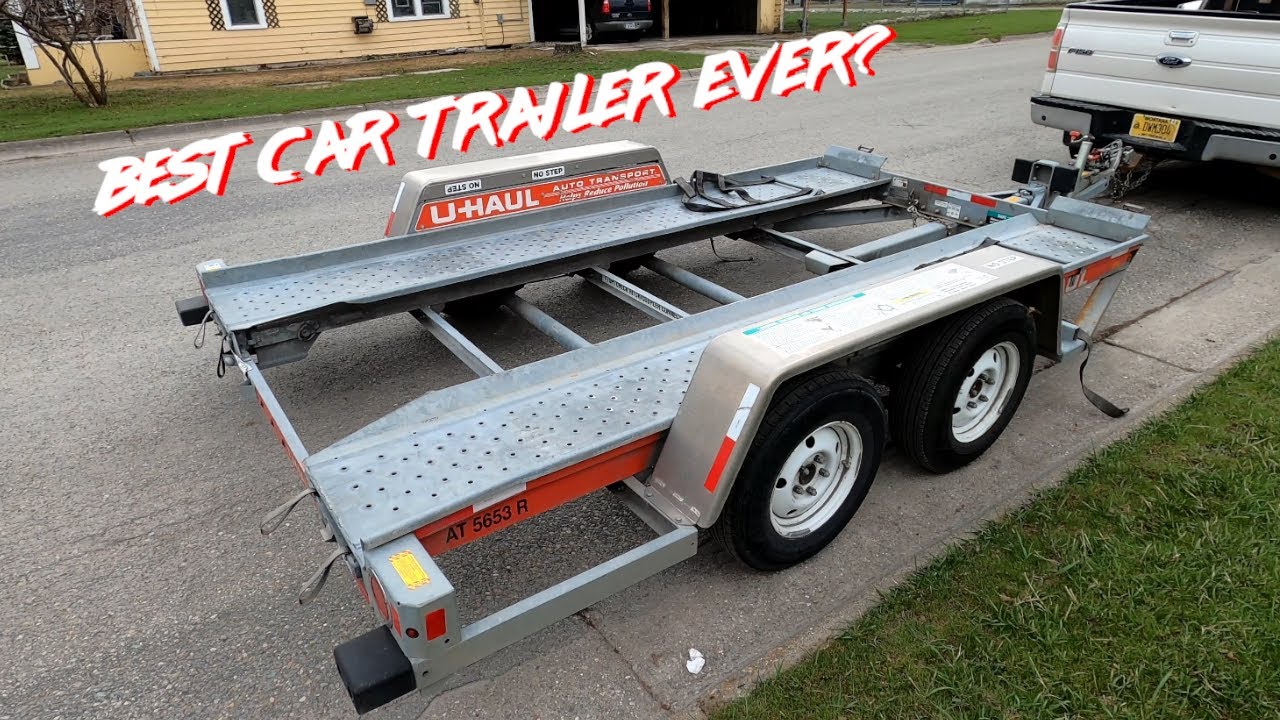 uhaul car trailer