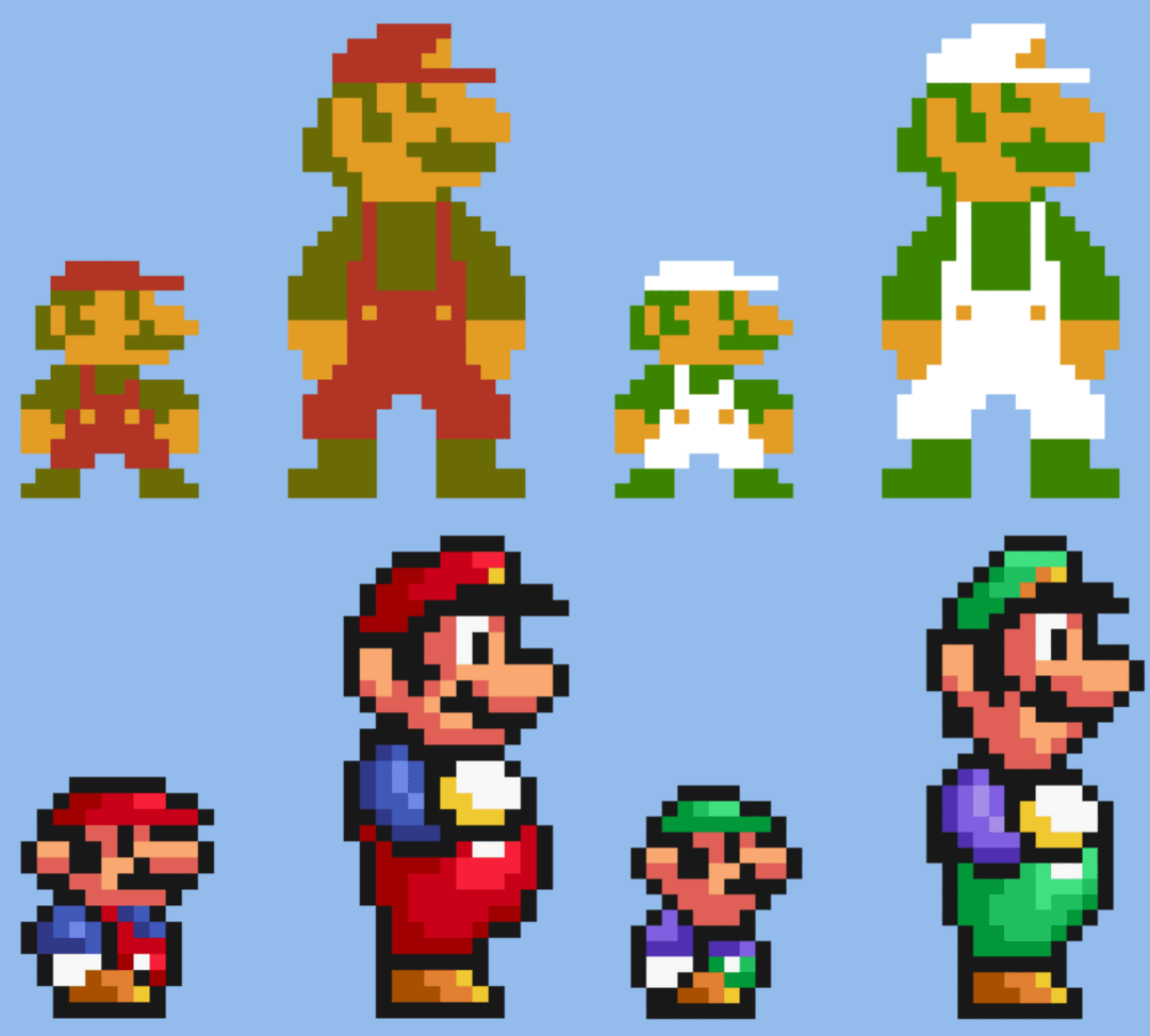 sprite mario bros