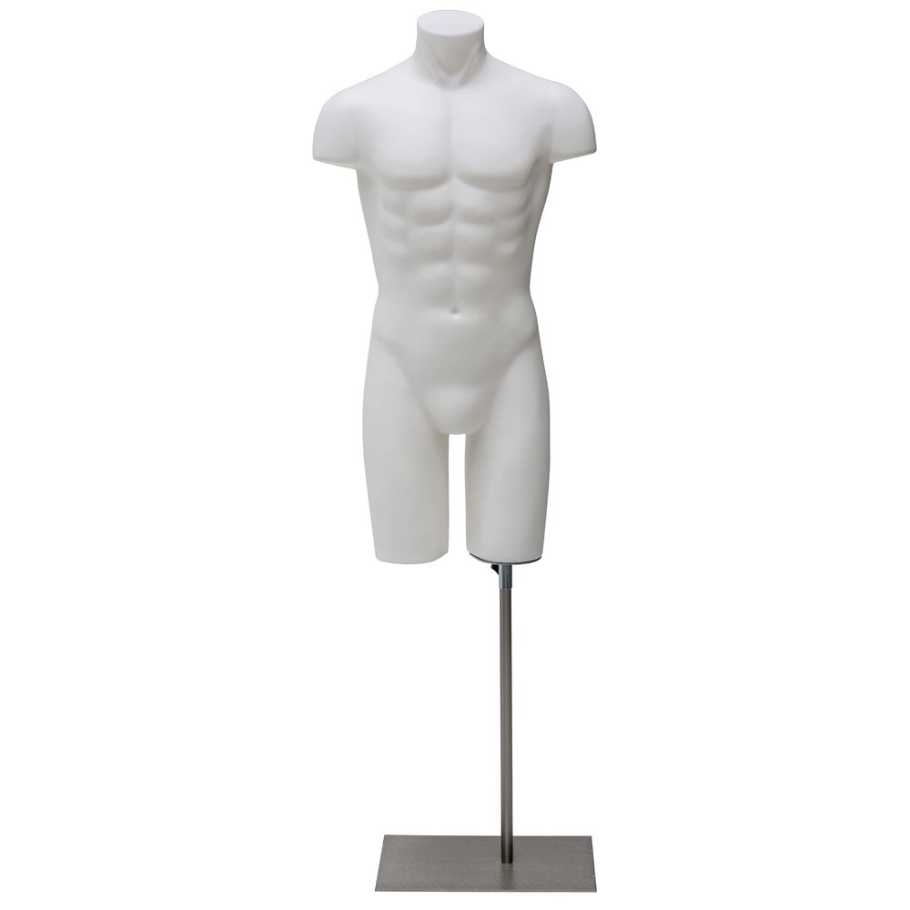 male mannequin torso