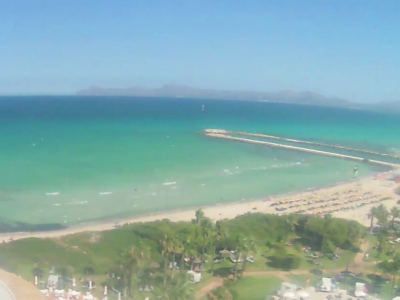 webcam playa de muro