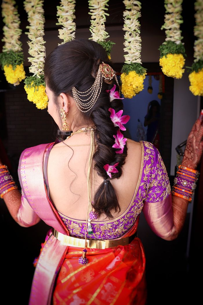 south indian braid hairstyle