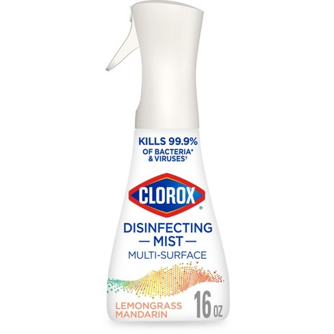 clorox disinfecting mist lemongrass mandarin