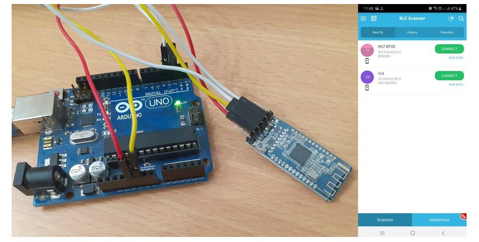 hm 10 arduino library