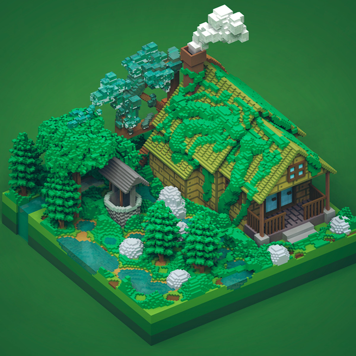 voxel artwork