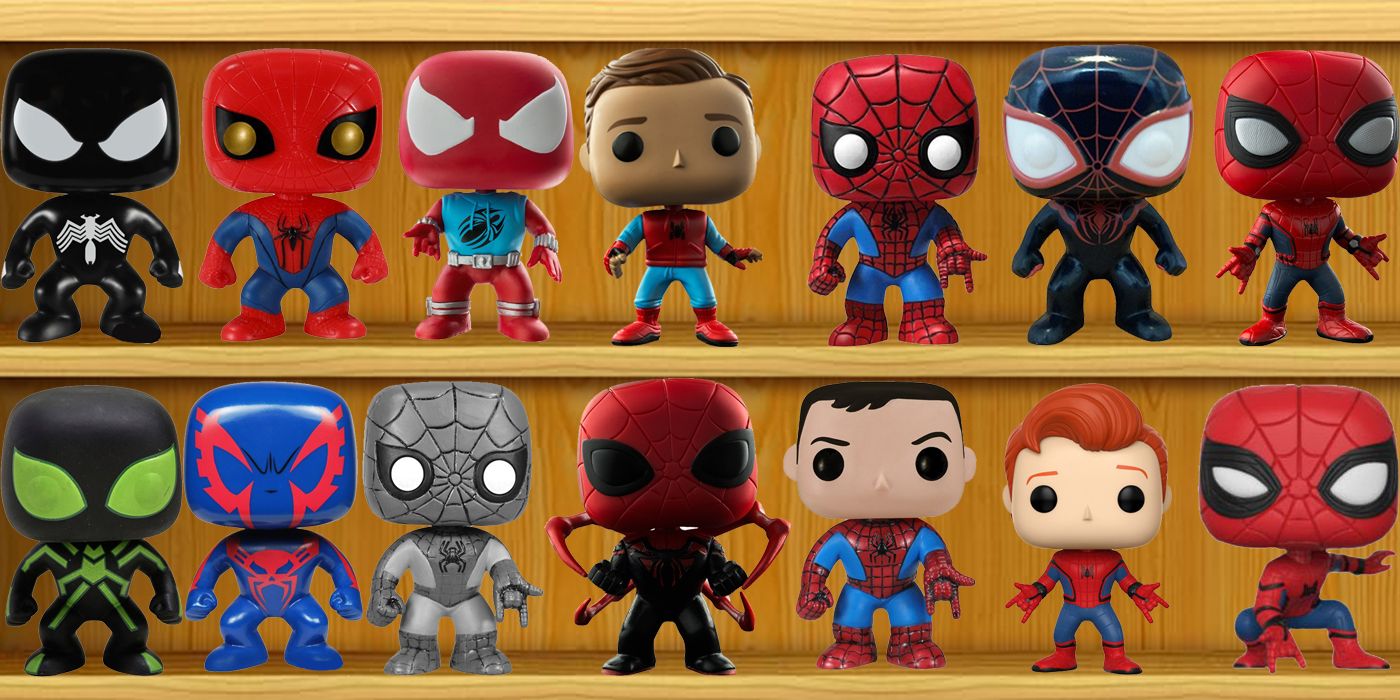 how many spiderman funko pops are there