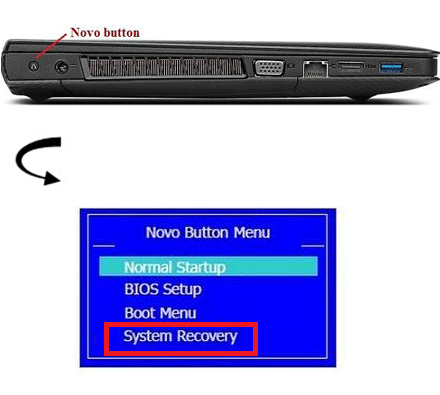 factory reset for lenovo laptop