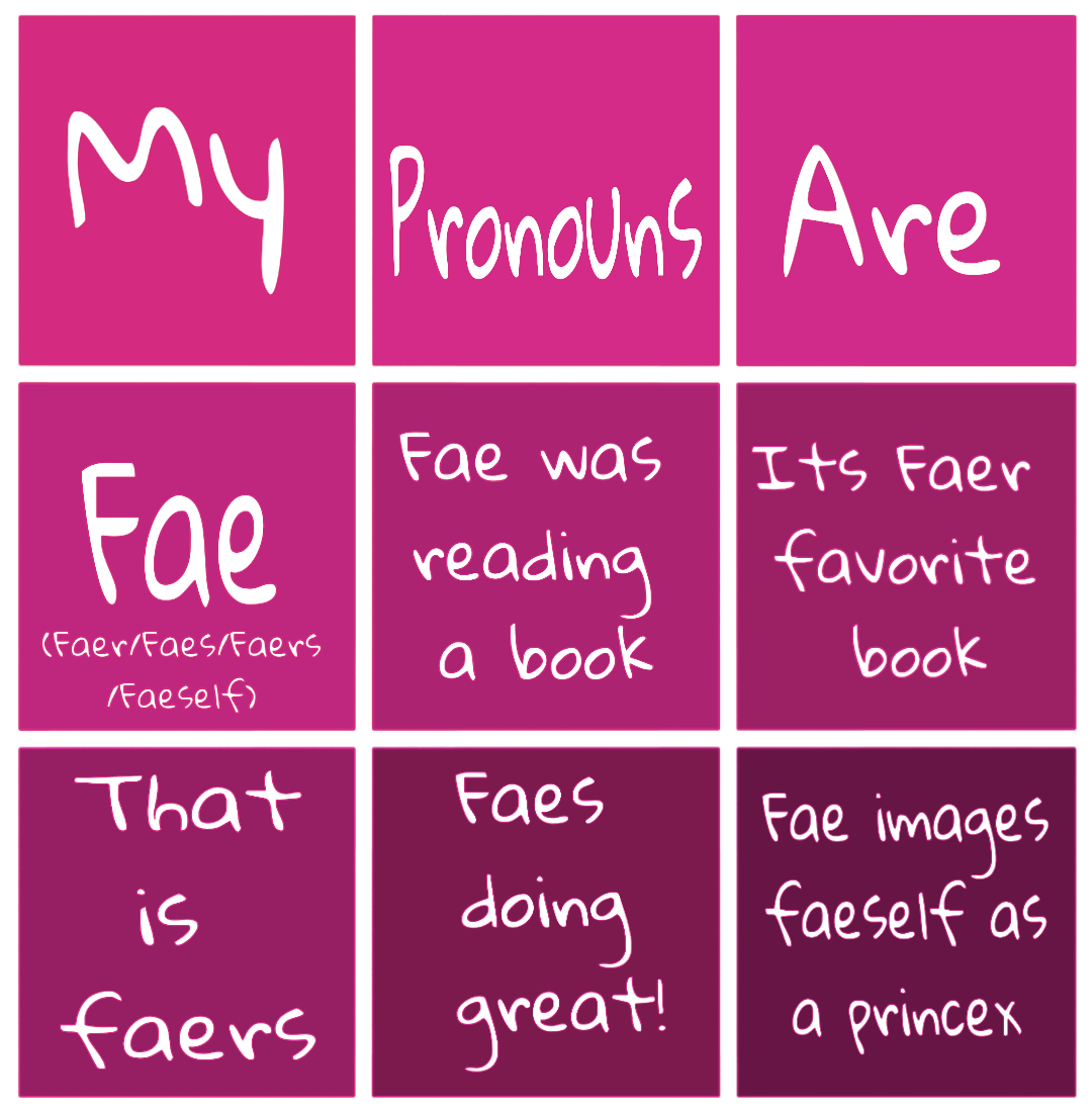 fae faer pronouns