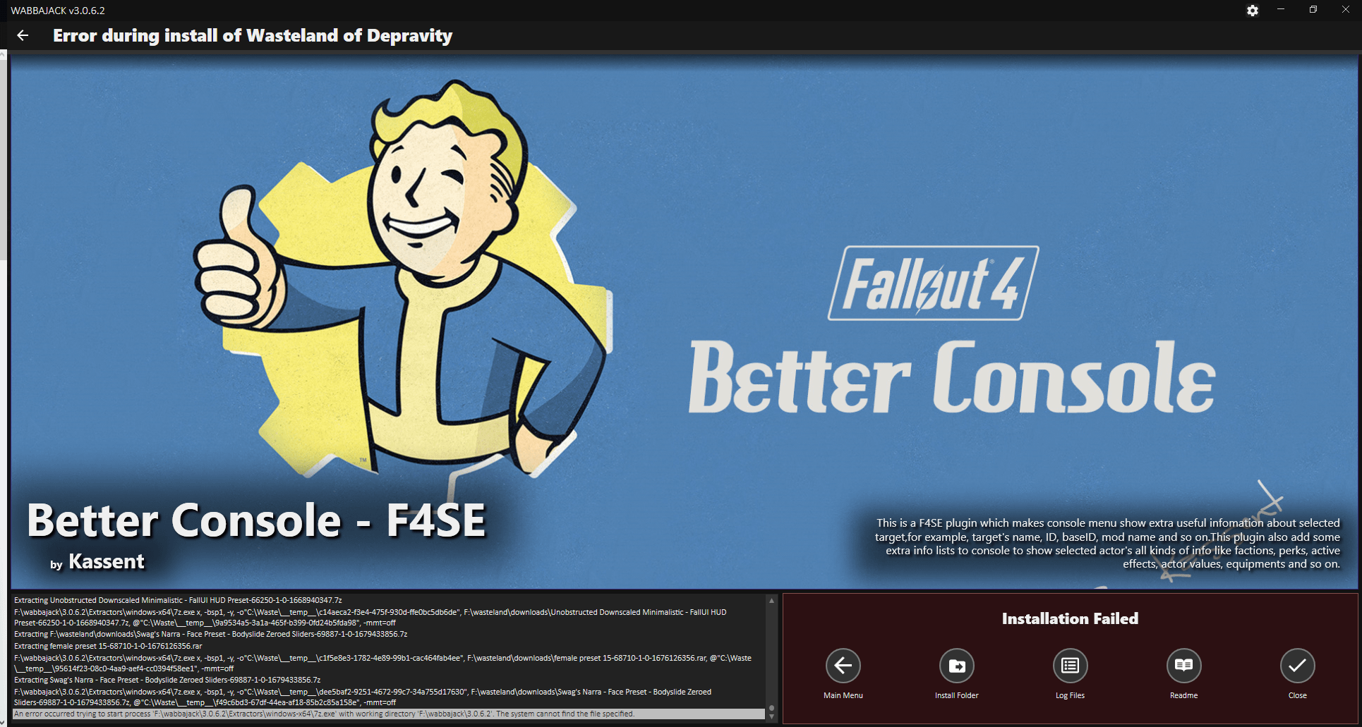 fallout 4 wasteland of depravity