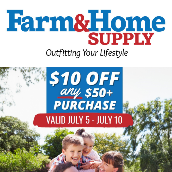 farm and home supply coupon