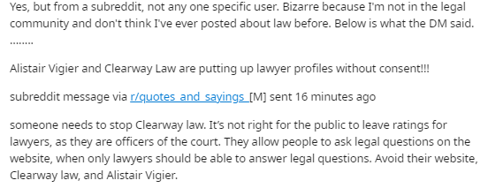 clearway law