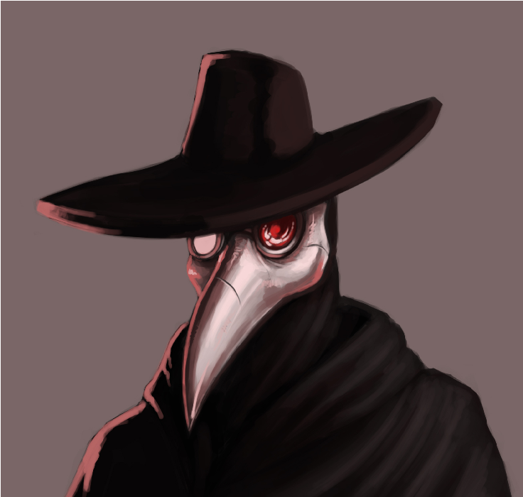 plague doctor mask anime