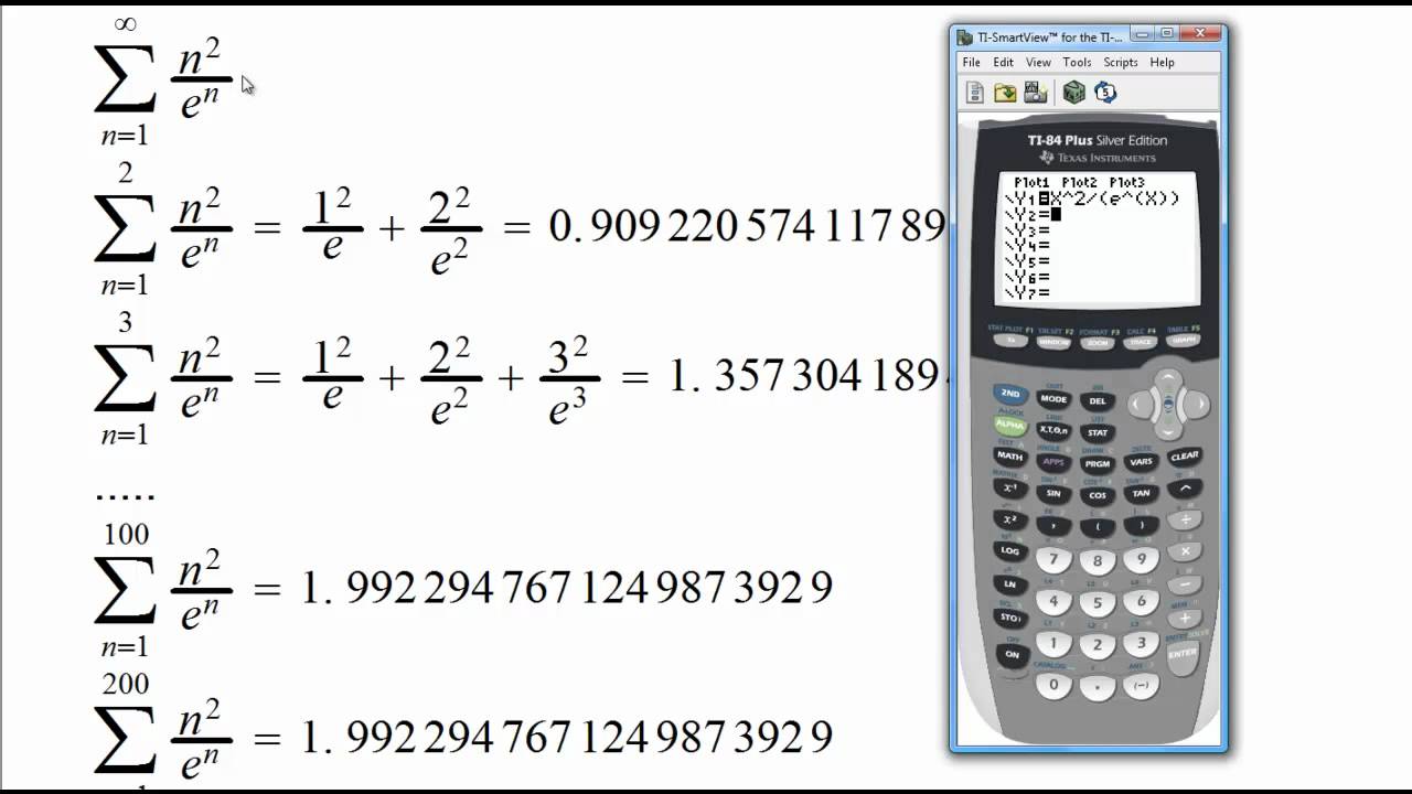 infinite series calculator