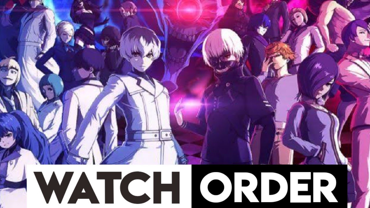 order to watch tokyo ghoul