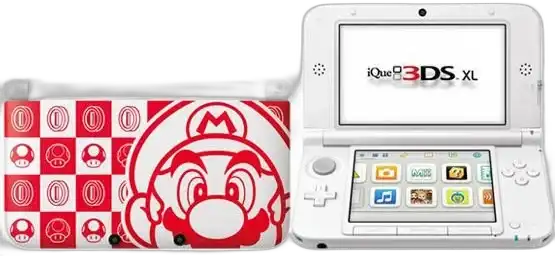 mario white new 3ds