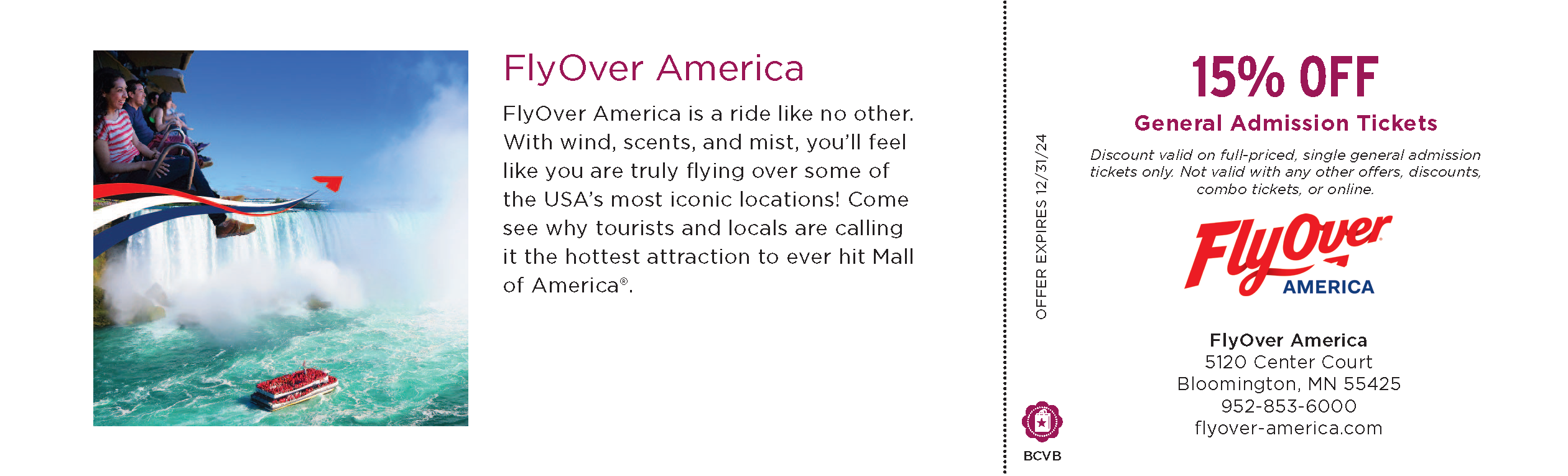 fly over america coupons