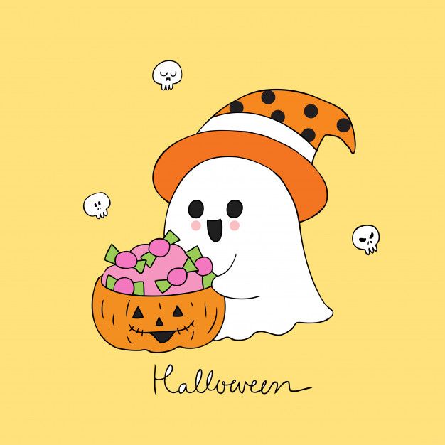 halloween dibujos animados