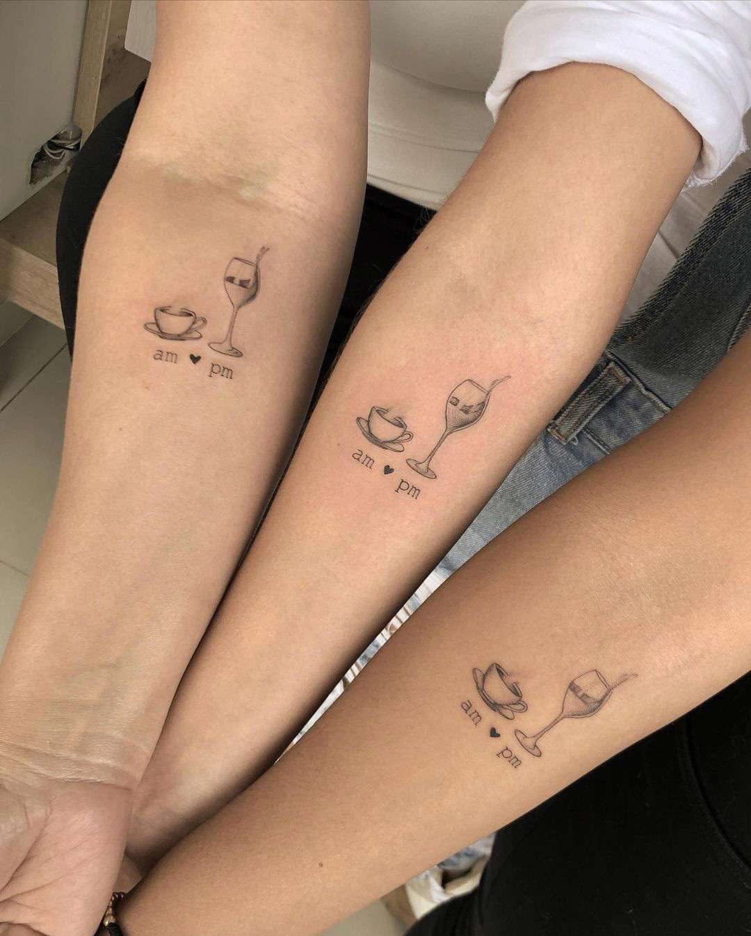 tatuajes pequeños de amistad