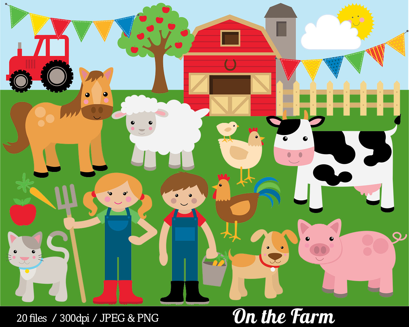 farmyard clipart