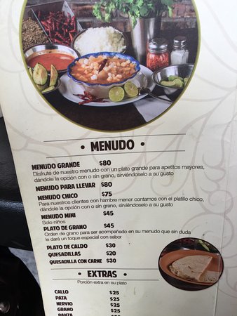 menuderia guadalajara