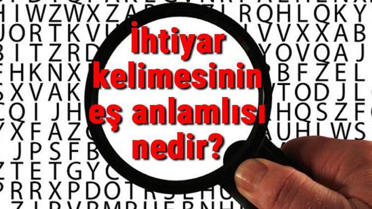 ihtiyar kimse nedir bulmaca