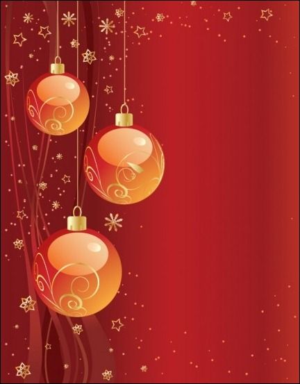 free christmas invitation background