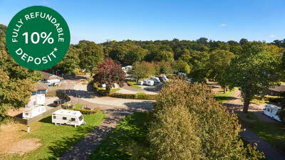 abbey wood caravan and motorhome club campsite prices