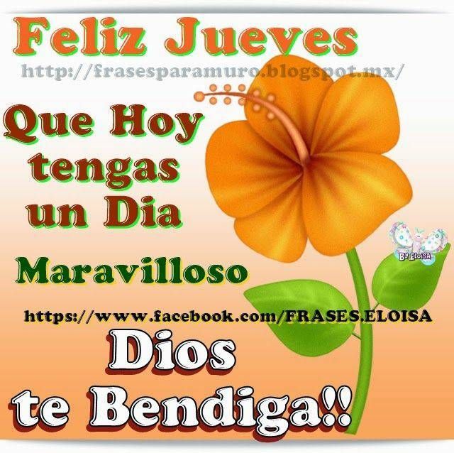 feliz dia jueves