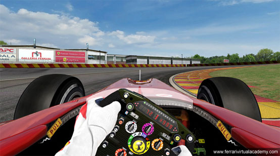 ferrari virtual academy license number